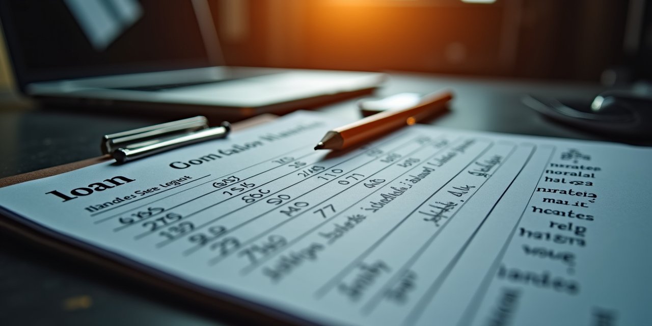 Business owner using a calculator to compare factor rate and APR financing costs