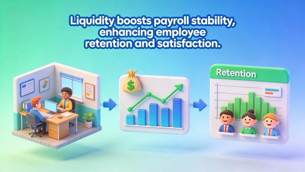 cash flow impacts labor retention