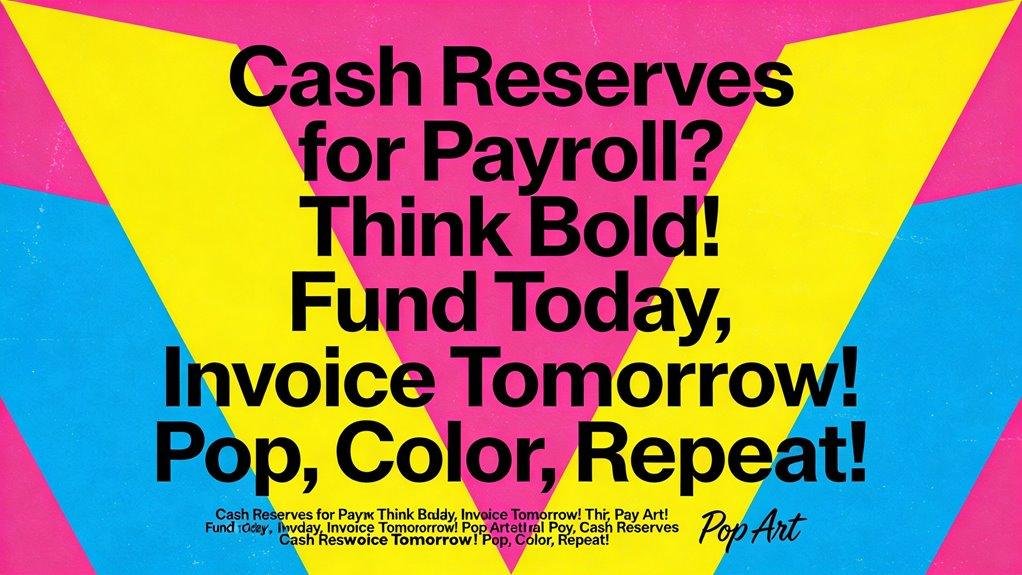 cash reserves for payroll