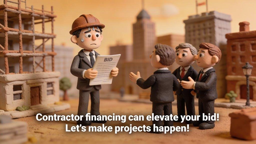 contractor financing enhances bidding success