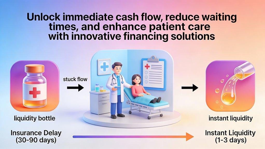 instant liquidity for practices