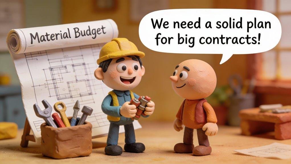 material financing for contracts