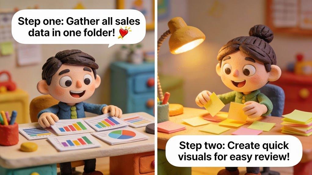 organizing revenue and sales