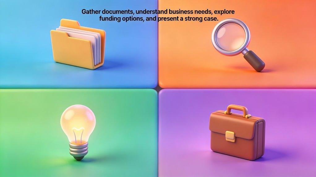 prepare for credit blind application