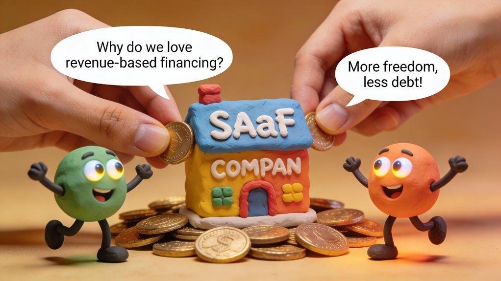 revenue based financing benefits saas