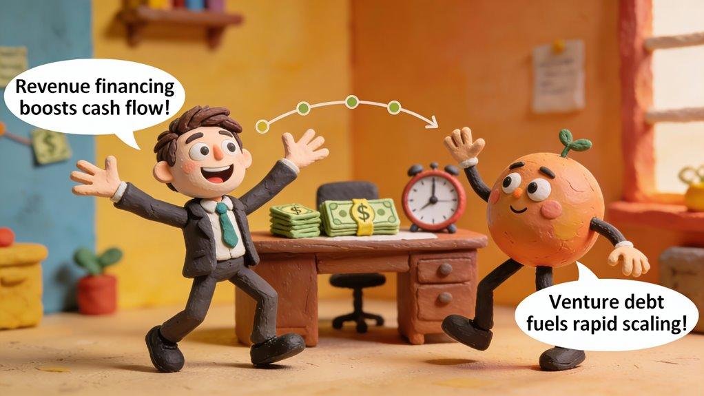 revenue flexibility vs equity reliance