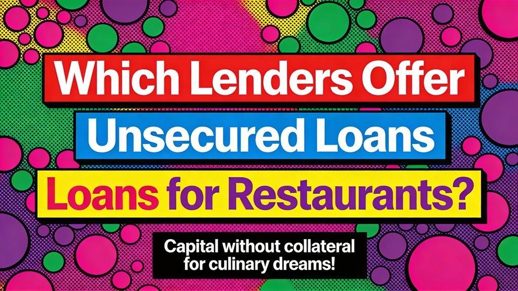 unsecured loans for restaurants